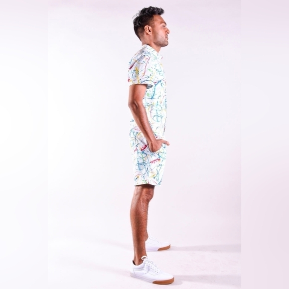 The Original ROMPHIM By ACED Design. In Splatter Print - Picture 3 of 11